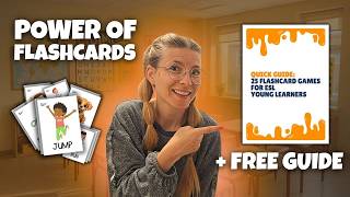 Why Flashcards Are the Most Powerful ESL Tool | FREE Guide "25 Flashcard Games" Profile