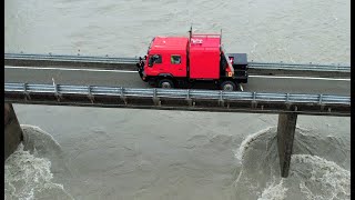 Harihari to Hokitika  Red Warning flood