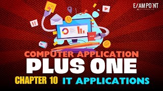 PlusOne Computer Application | Chapter 10 | IT Applications