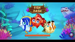Fish Dash: Who’s That Hungry Fish? 🐟🐠 #game #games #viral #gaming #gameplay #gamer #videogames  screenshot 4