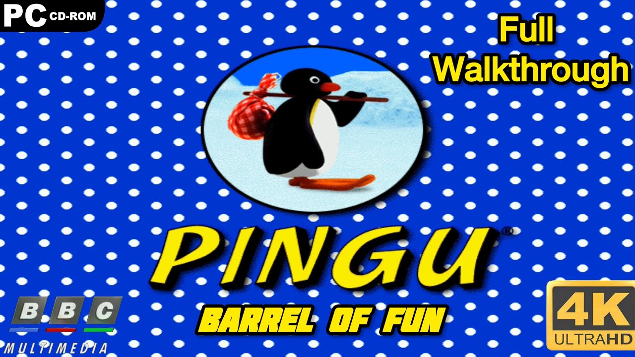 Pingu: A Barrel of Fun! [PC] Gameplay - 4K60ᶠᵖˢ UHD - YouTube