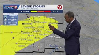 Severe thunderstorm watch issued for the Kansas City metro area