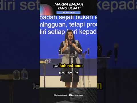 MAKNA IBADAH YANG SEJATI #sermonclip #shortvideo #videorohani #gbibethel #jakarta #videorohani