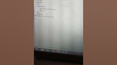Program to find Fibonacci series using while loop in MATLAB