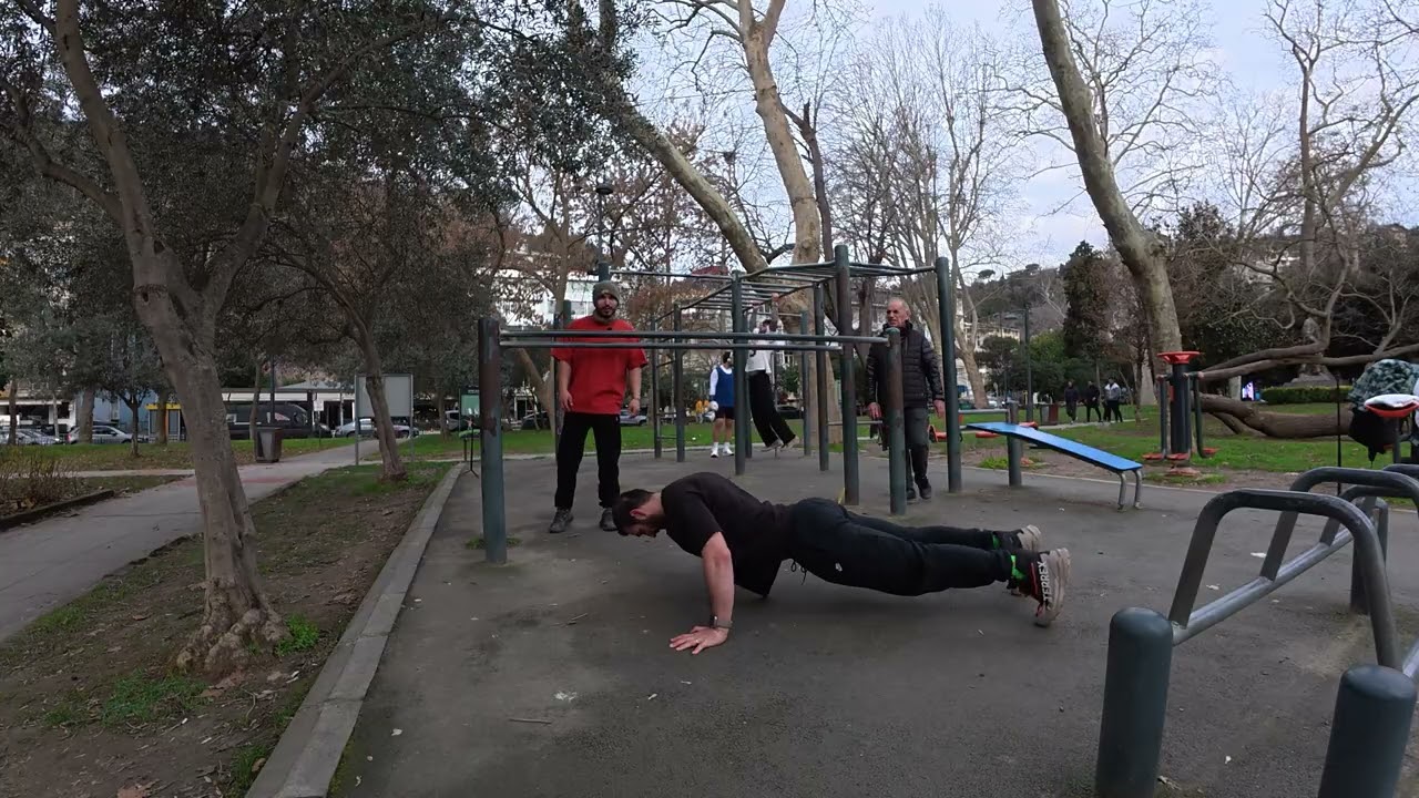 81. Gün Hedef 100 & Parkta Vücut Geliştirme Antrenmanı