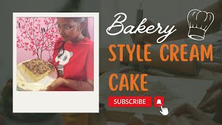 How to make butter cream cake???|butter cream cake| Icing without whipping cream?|Cream cake recipe
