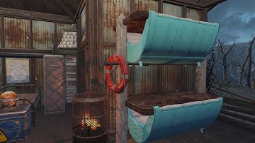Fallout 4: Bunk Bed/Loft Bed Designs Part 2! No Mods!