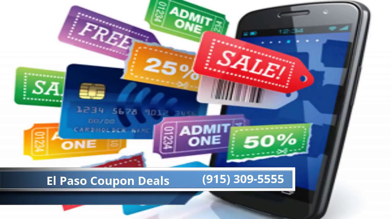 El Paso Coupon Deals YouTube