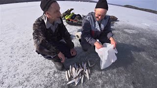 Закрытие зимнего сезона. Последний лёд. Рыбалка с ночёвкой на Рипуса. Качканар 23.04.2022.