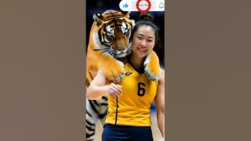 Cute Hug Video|#shorts #volleyball #shortvideo #ai