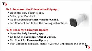 How To Fix Eufy Doorbell Chime Blinking Red | Battery Or Signal Error Fix