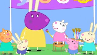 Miss Rabbit se vuelve morada ⭐ Peppa Pig en Español Episodios completos ❤ Pepa la cerdita