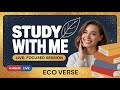 Study With Me Live 🔴 | 50/10 Study session | Pomodoro Timer | Calm LoFi Music | Relax Session