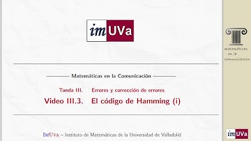 El código de Hamming (i)