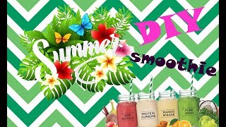 Summer DIY/СМУЗИ/летний Diy