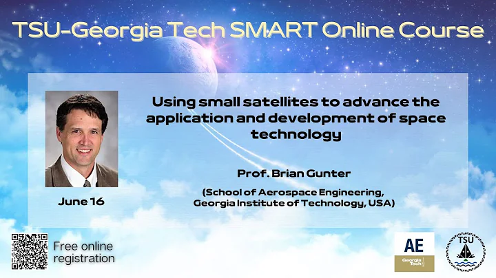 SMART Course - 11Prof. Brian GunterUsing small sat...