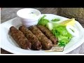 GRILLED GROUND BEEF KABABS - ENGLISH