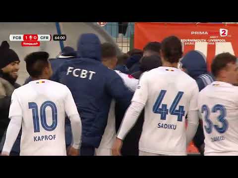 GOOOL! FC Botoșani-CFR 1-0. Florescu lovește decisiv, la o fază la care scapă de marcajul lui Manea