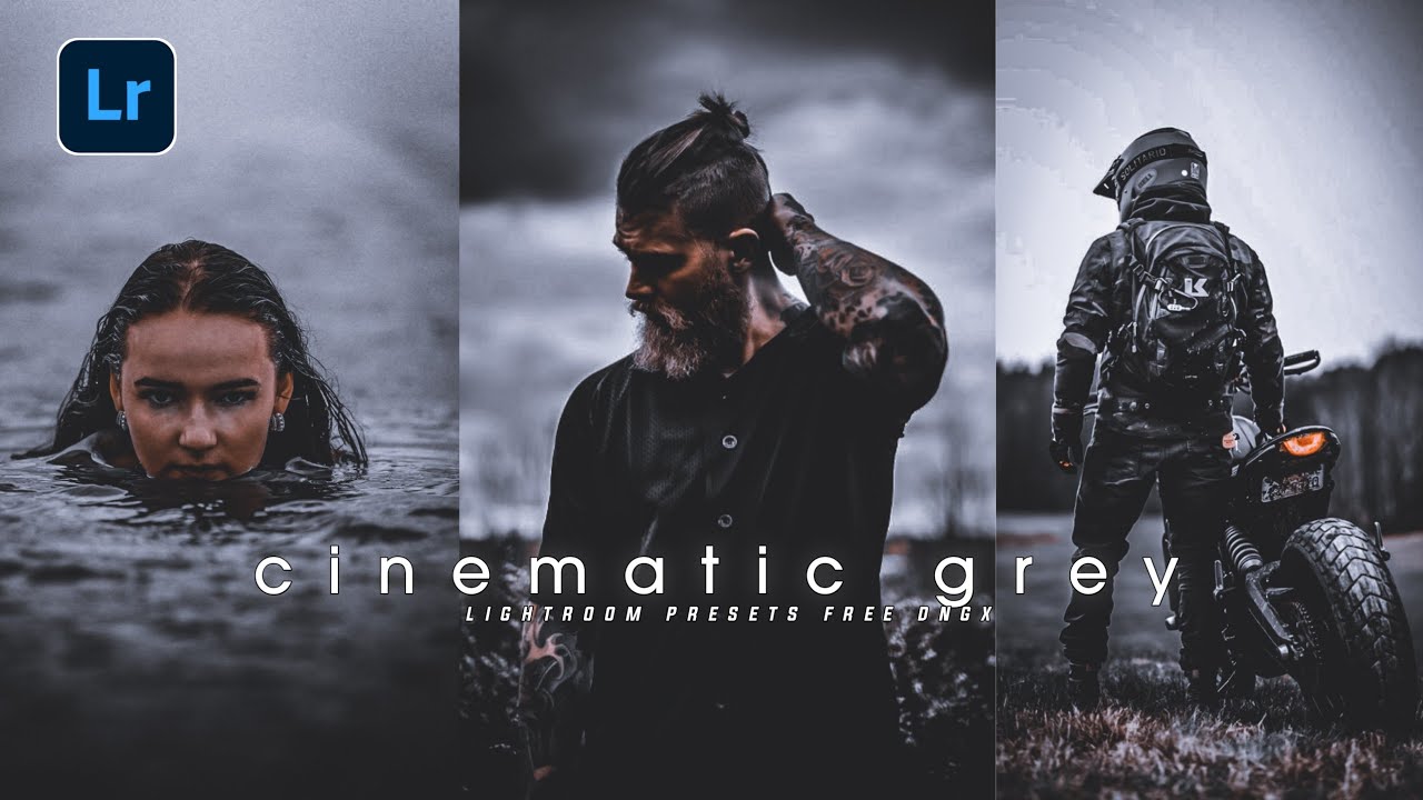 tutorial edit foto cinematic grey lightroom presets | lightroom film presets free dngx
