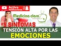 TENSION ALTA por TENSION EMOCIONAL. ☑️ 5 SINTOMAS | Medicina Clara