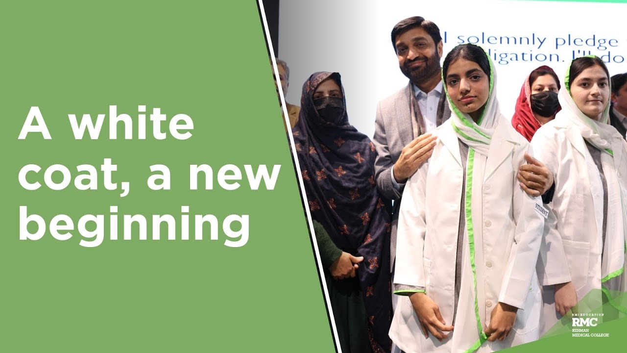 A white coat. A shared promise. A proud beginning.