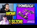 STREAMERZY REAGUJĄ NA *POWRÓT* TRAPA Z PIERWSZEGO SEZONU FORTNITE! & ( SHOTY FORTNITE )