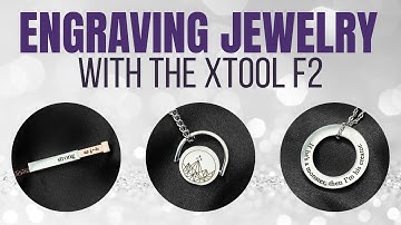 Engraving Jewelry with the xTool F2 - FULL TUTORIAL