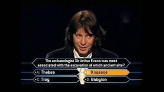 National Television Awards 2006 Who Wants To Be A Millionaire Nomination
