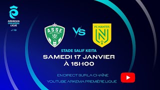 Download Lagu J13 I AS Saint Etienne vs FC Nantes en direct (15H00) I ARKEMA Première Ligue 2025-2026 MP3