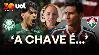 A GRANDE CHAVE PARA FLUMINENSE X PALMEIRAS! JULIO GOMES CRAVA O QUE PODE DECIDIR NO MARACANÃ
