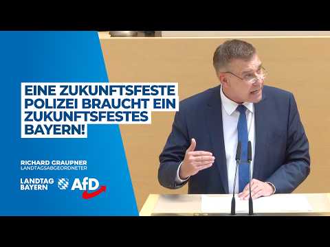 Eine zukunftsfeste Polizei braucht ein zukunftsfestes Bayern!