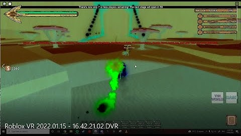 [YBA] I think I found a inf ts glitch in sbr please report this bug!!