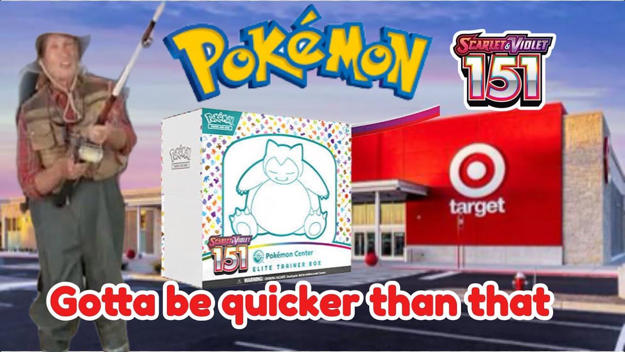 Target just SCAMMED Pokemon collectors (allegedly) 151 bait and switch or hope ? 