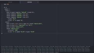 TidalCycles livecoding practice #2