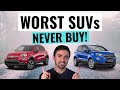 Top 10 WORST SUVs To Buy In 2022 | Unreliable And Overpriced