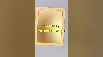 Metal Etching Processing Manufacturer  #metaletching #etching