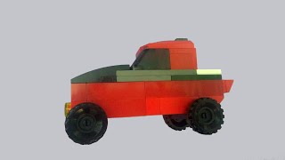 Lego  breaks - Crazy car