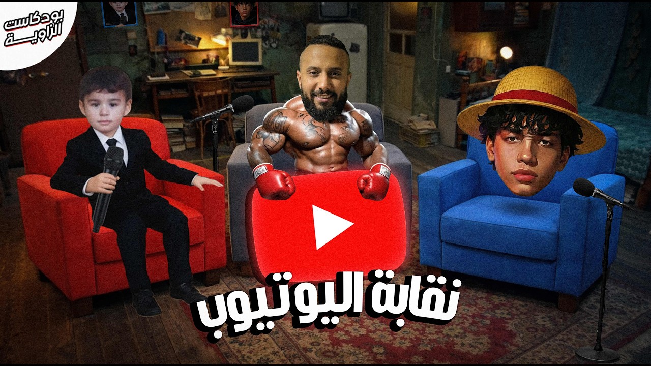 الزواية - عايزين نعمل نقابة ل اليوتيوب مع توفيق الحديدي