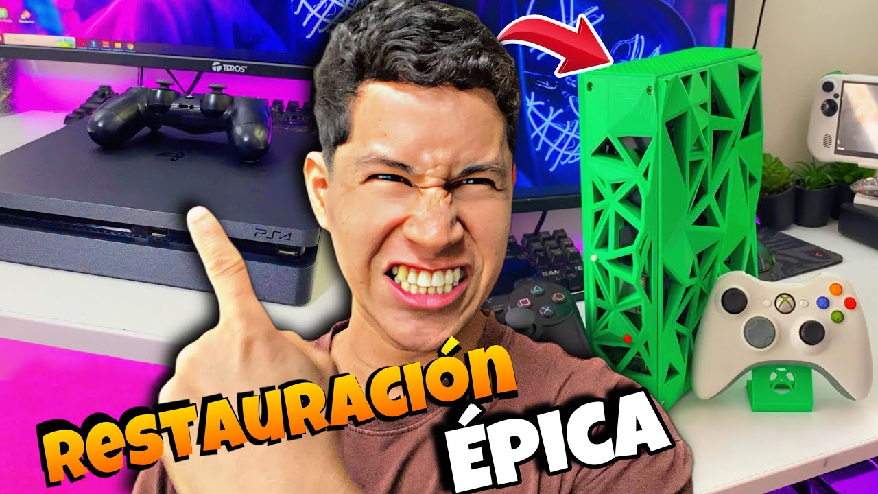 RESTAURE articulos usados de la CACHINA y me compré una PLAYSTATION 4 🤯