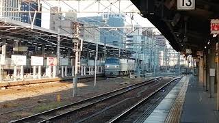 EF66 120+127号機稲沢発名古屋タ行単570レ名古屋通過