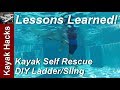 Kayak Self Rescue Techniques - Kayak Ladder Rescue and Flip Line