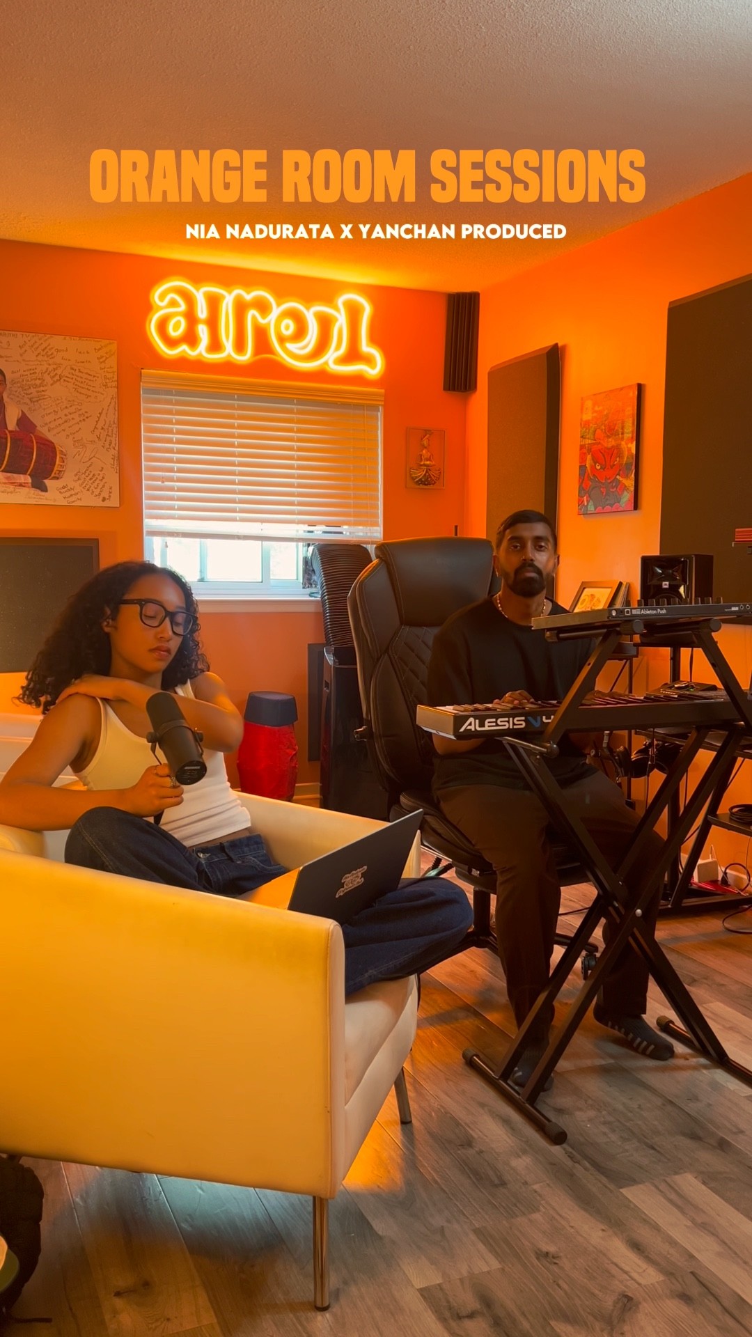 Nia Nadurata x Yanchan Produced | Orange Room Sessions 🍊 #tamil
