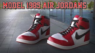 Making Shoes in ZBrush - Model your own 85 Nike Air Jordans! Part 1