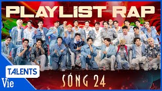 Playlist Rap sôi động đón xuân tại Sóng 24: HIEUTHUHAI, Quang Hùng Master D, B Ray, Ogenus, Rhyder