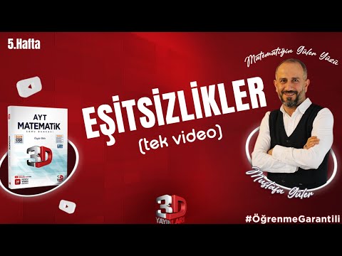 Eşitsizlikler Konu Anlatımı | Tek Video | 3D Kamp 5.Hafta | PDF #öğrenmegarantili