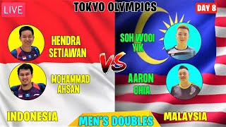 Live: Tokyo Olympic | Bronze Medal Match | Setiawan/Ahsan VS Soh/Chia | Badminton Mens Doubles