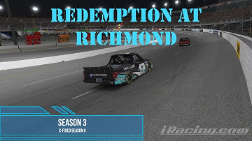 Iracing Richmond C-Class Fixed NASCAR Trucks Week 9 (Race 2 Redemption at Richmond)