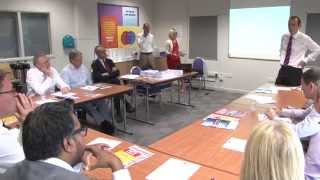 Retail Industry Awards 2014: Independent Retailer of the Year judging.  Metropolis Multimedia.