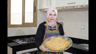 مسمنة كبيرة ف الفران ب حشوة مالحة و لذيذة هشيشة و ساهلة