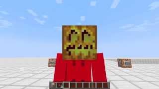 Minecraft Invention - Put any block on your head (no glitches just commands)